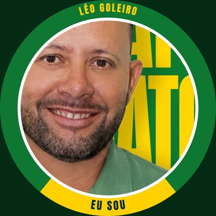 Exemplo de foto de perfil com a moldura da campanha